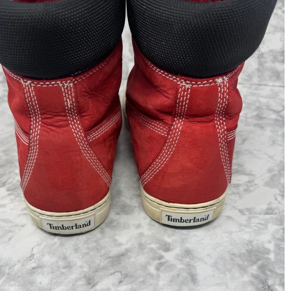 Timberland Adventure 2.0 🚨Cupsole Chukka Red Nubuck Leather Mens Boots 11.5W